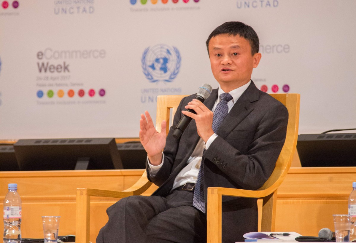 Jack Ma, co-founder of Alibaba Group