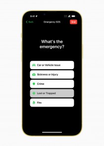 Apple's Emergency SOS via Satellite