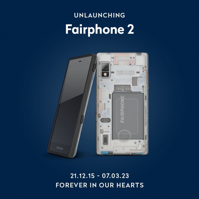 Fairphone 2 receives its last software update after seven years