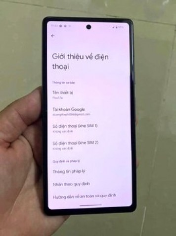 Alleged Pixel 7a