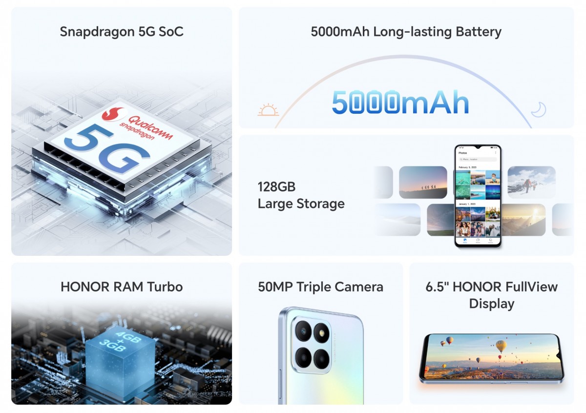  Honor 70 Lite Dual-SIM 128GB ROM + 4GB RAM (solo GSM