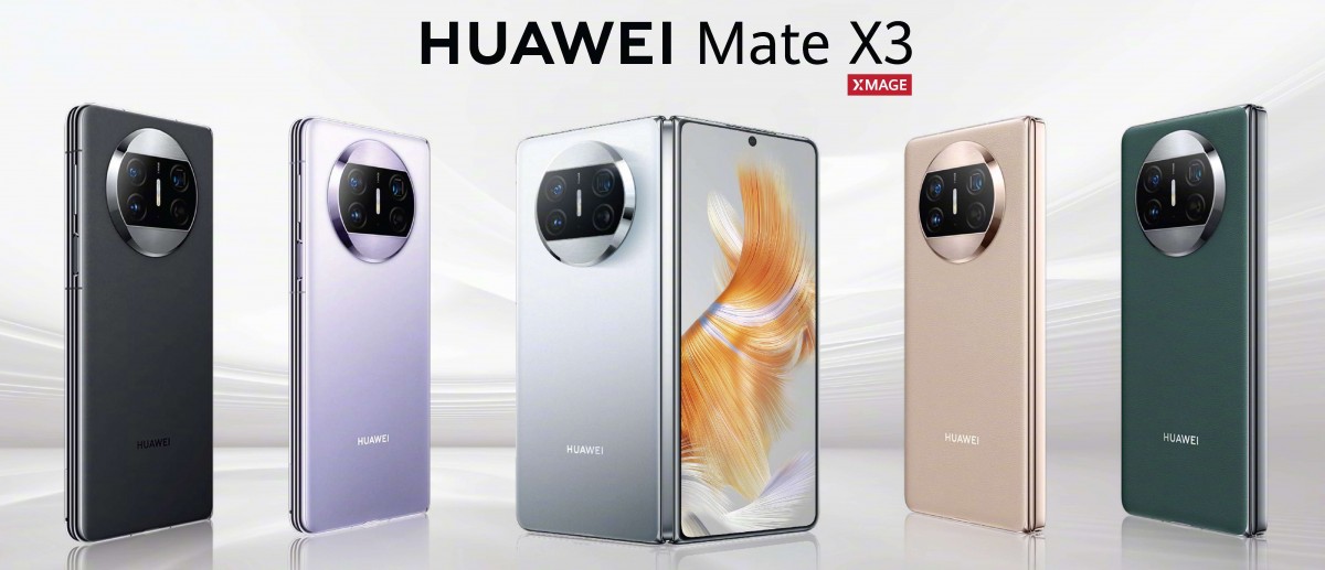 Huawei's Mate X3 arrives with waterproof lightweight body - GSMArena.com news