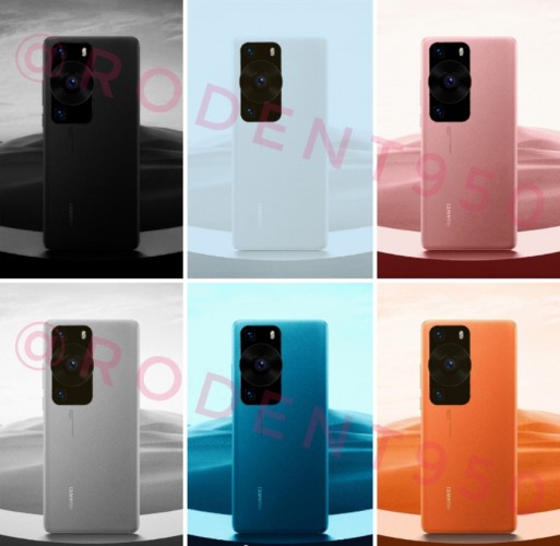 Huawei P60 series renders