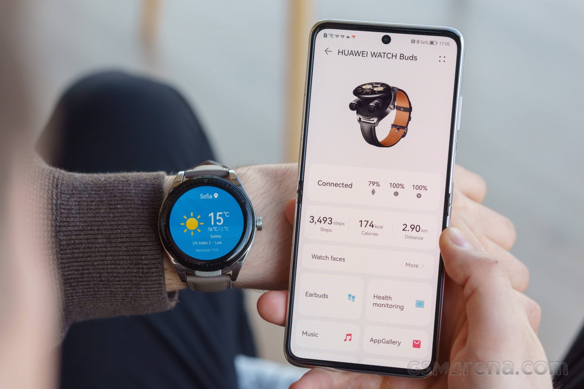 Huawei watch gt connect to online samsung