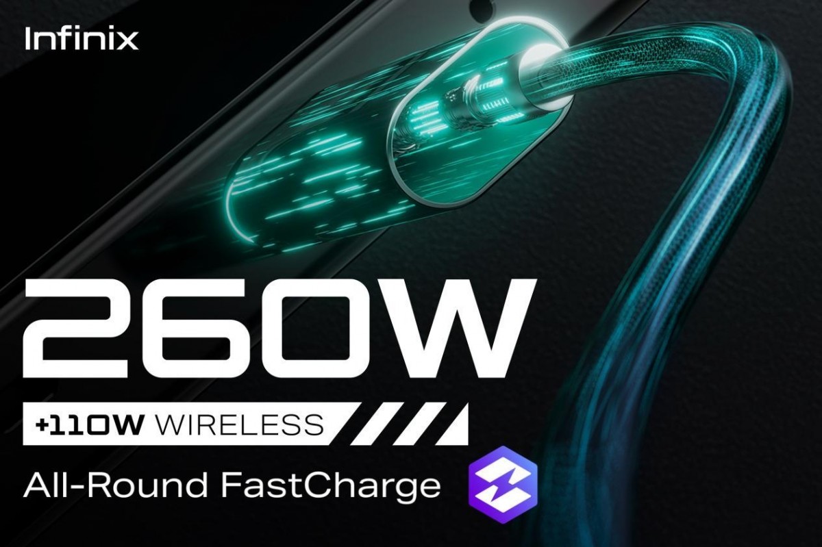 Infinix introduces 260W wired and 110W wireless fast charging