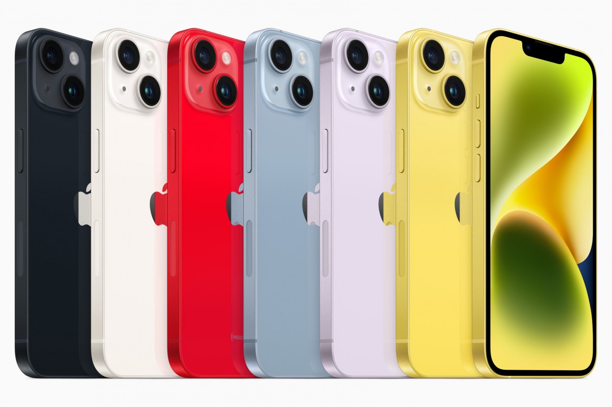 Apple announces new yellow color for the iPhone 14 and the iPhone 14 ...