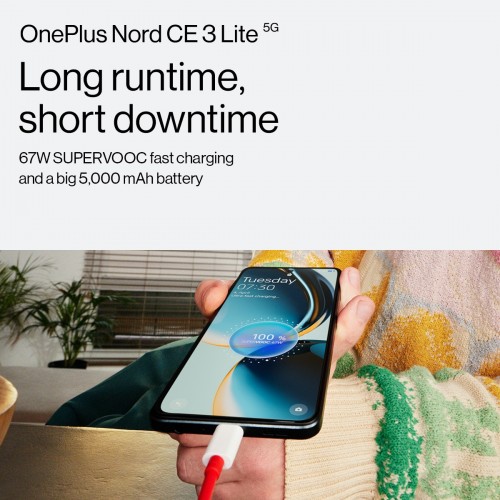 OnePlus Nord CE 3 Lite's battery officially detailed ahead of launch