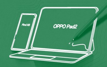 شماتیک Oppo Pad 2 لوازم جانبی کیبورد، قلم جدید را نشان می دهد