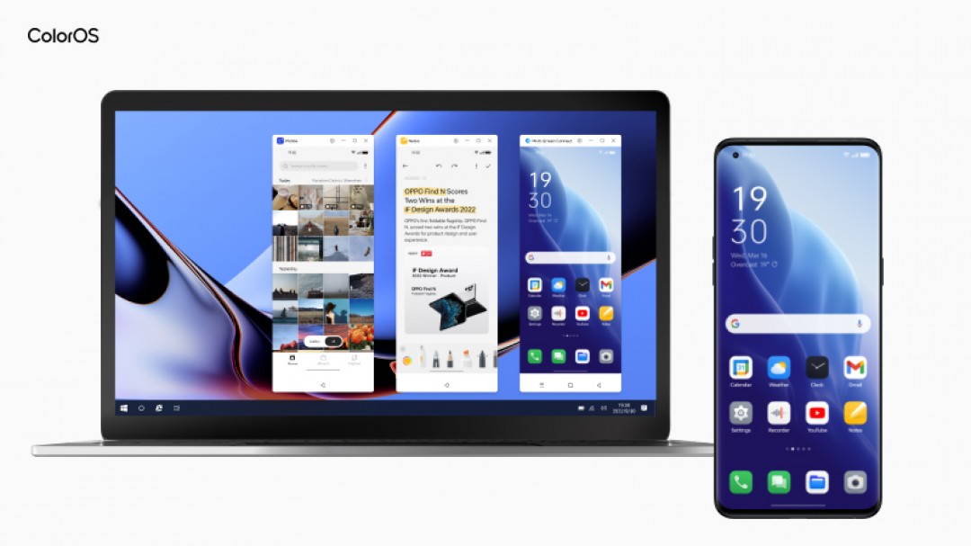Oppo Connect helps ColorOS devices share data between themselves and your laptop too