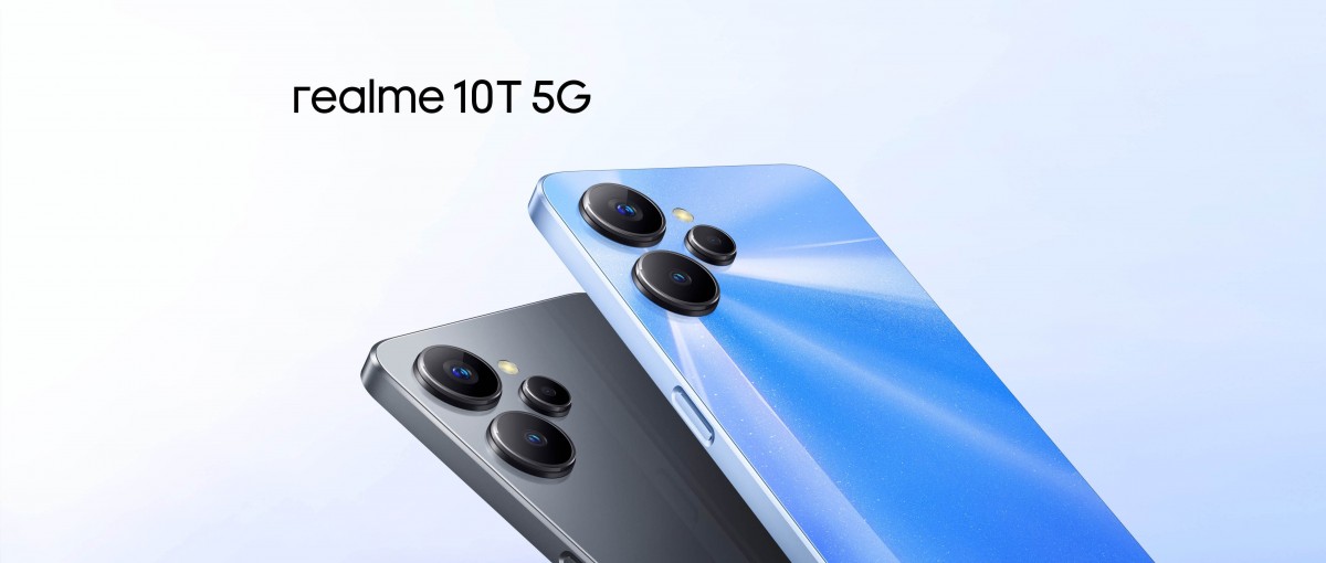 Realme Анонсирован 10T с Dimensity 810 и ЖК-дисплеем с частотой 90 Гц