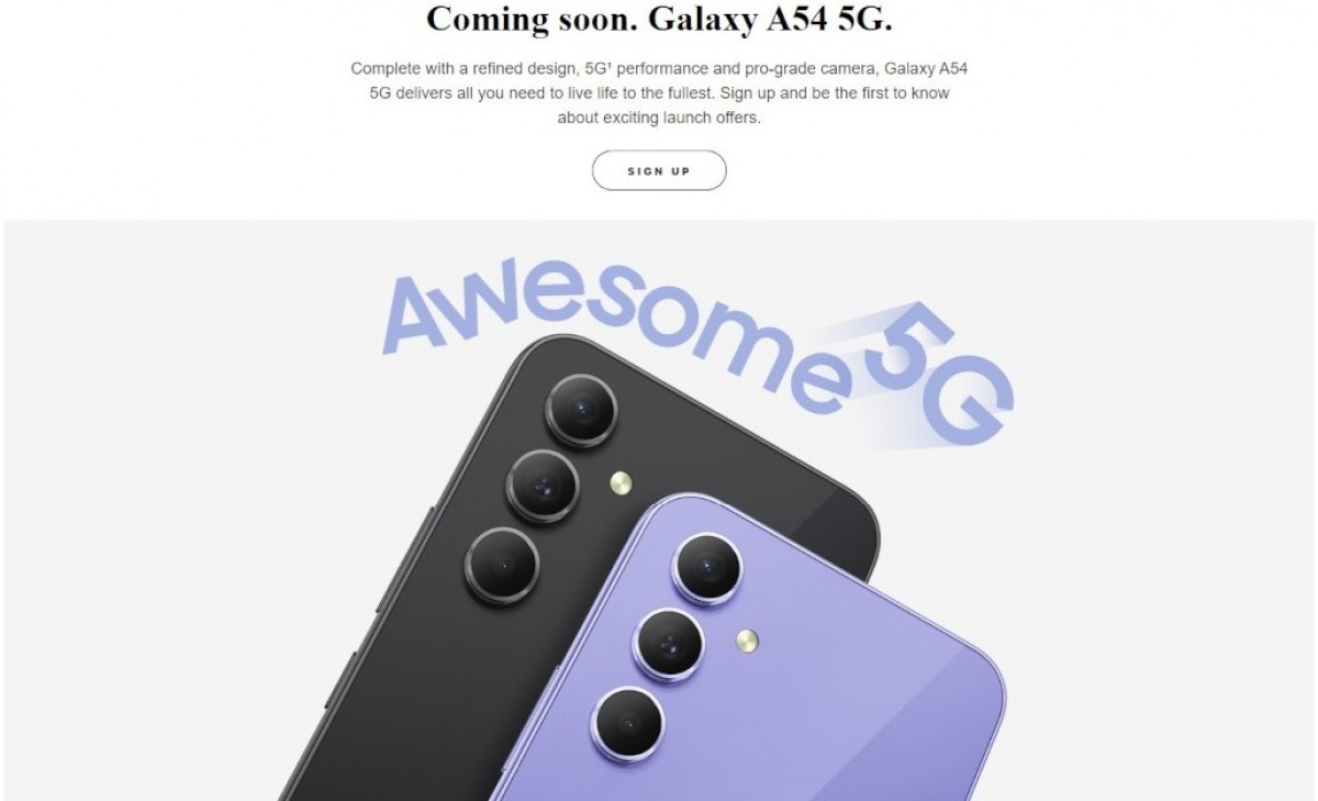 Samsung Galaxy A54 5G teased with ''pro-grade camera'' ahead of launch