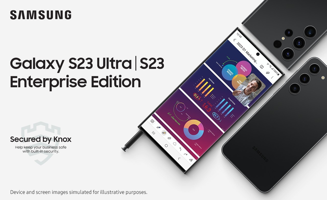 Samsung Galaxy S23 and S23 Ultra Enterprise Edition launch in