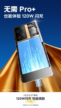 vivo iQOO Z7 official promo posters