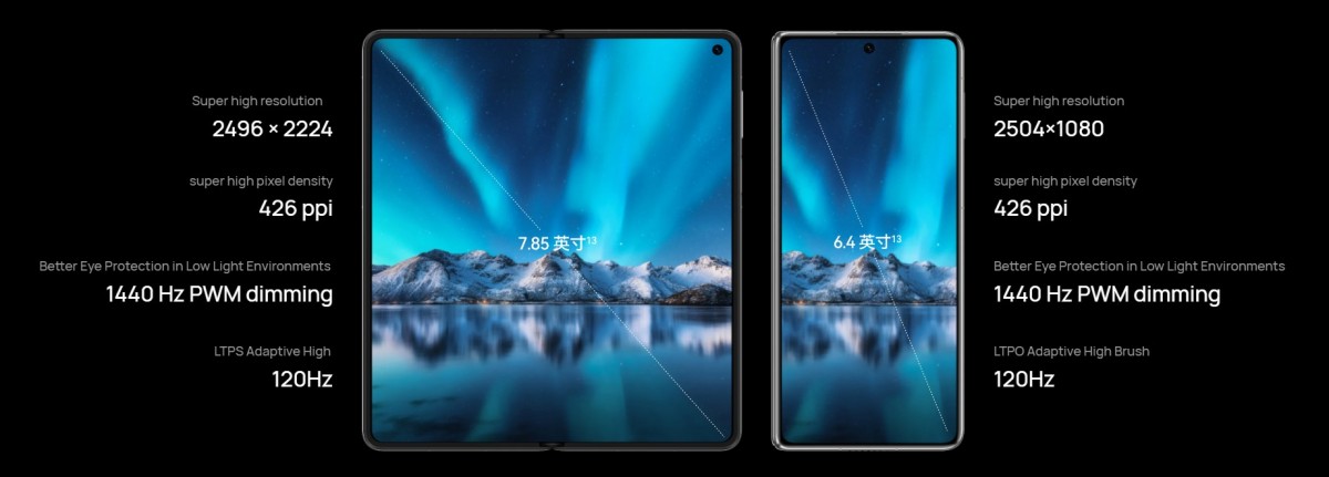  Huawei Mate X3 and Huawei P60 Pro