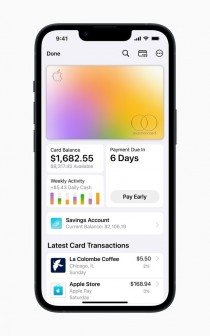 Apple Card features