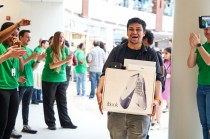 Apple Saket store opening in New Delhi