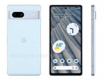Google Pixel 7a in all three colors