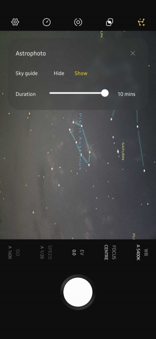 Astrophoto Mode in Expert RAW app