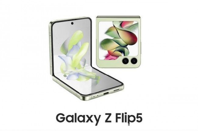 Samsung Galaxy Z Flip5 render