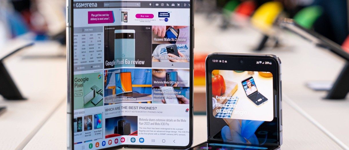 Samsung Galaxy Z Flip5 ve Galaxy Z Fold5 renkleri italiktir