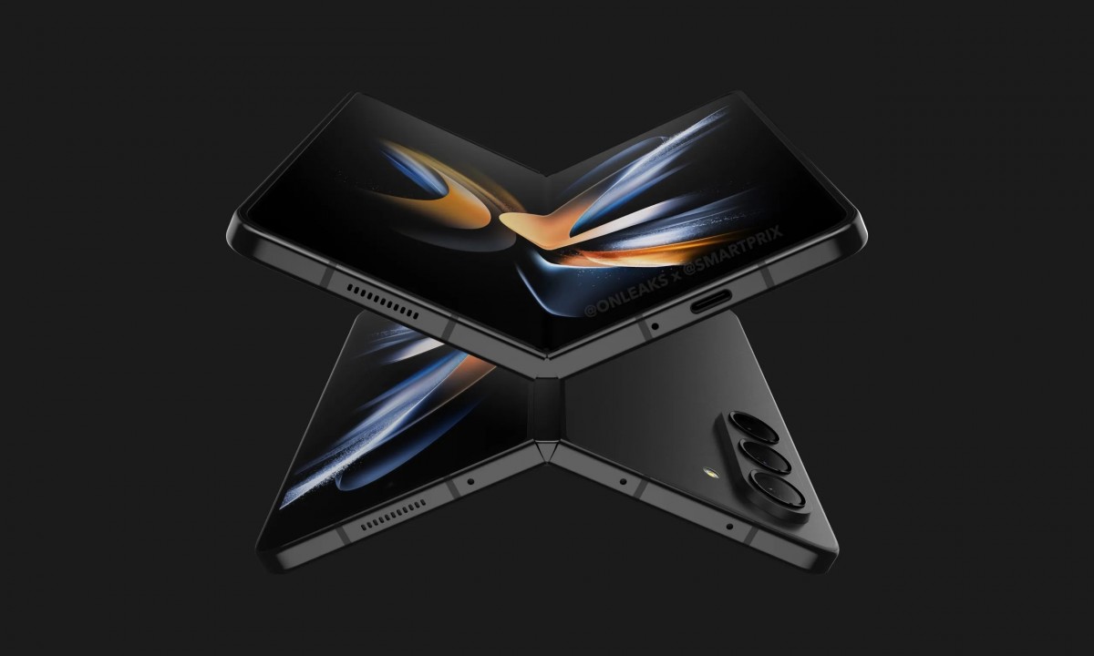 Samsung Galaxy Z Fold5 leaked render