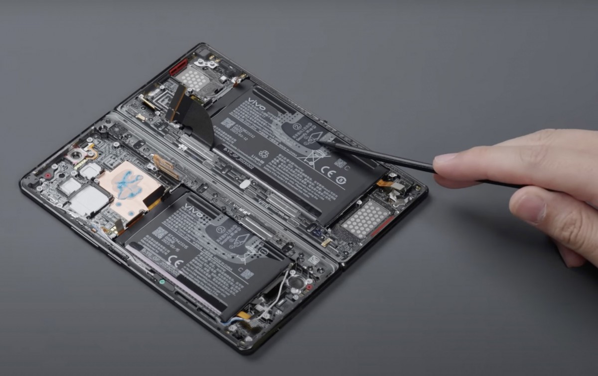 vivo x fold teardown