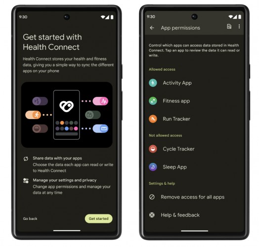 Health Connect sẽ được đưa vào Android 14