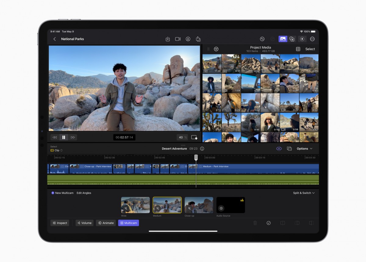 Apple mang Final Cut Pro và Logic Pro lên iPad