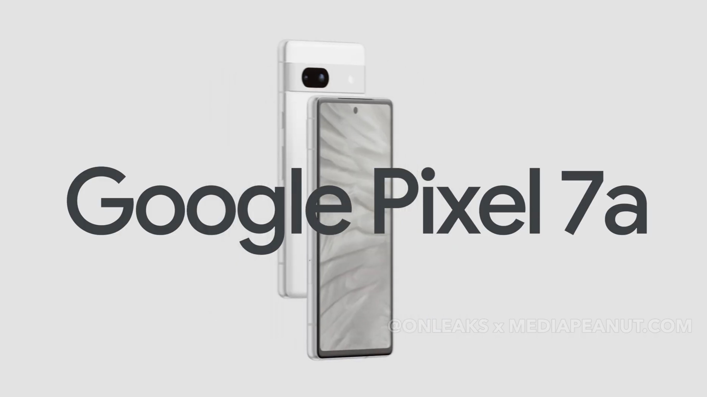 Google Pixel 7a's promo video leaks ahead of official unveiling