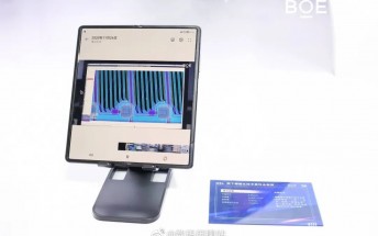 Huawei, ZTE and BOE work on a flexible OLED with under-display selfie cam