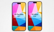 iPhone 16 Pro Max renders leak showing it next to the iPhone 15 Pro Max