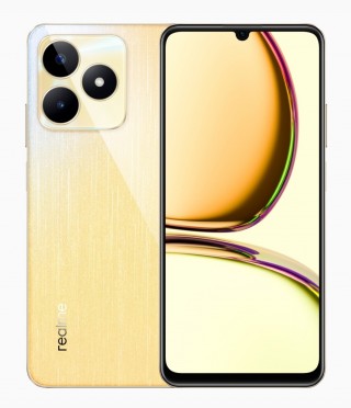 Realme C53 in Champion Gold