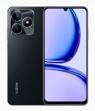 Realme C53 in Mighty Black