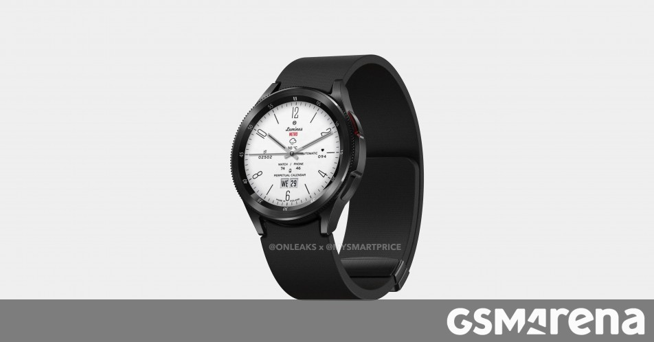 Samsung Galaxy Watch6 Classic renders show the return of rotating bezel