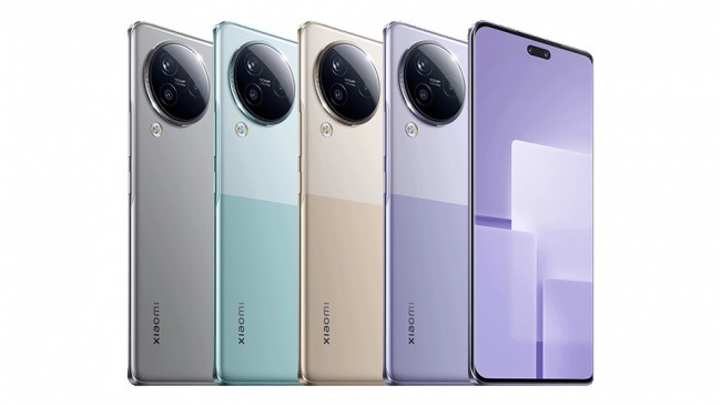 Xiaomi Civi 3 in its official colors