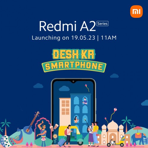 Xiaomi Redmi A2, A2+ launching in India on May 19