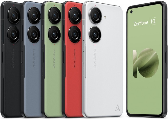 Asus Zenfone 10's design and color options revealed through leaked renders