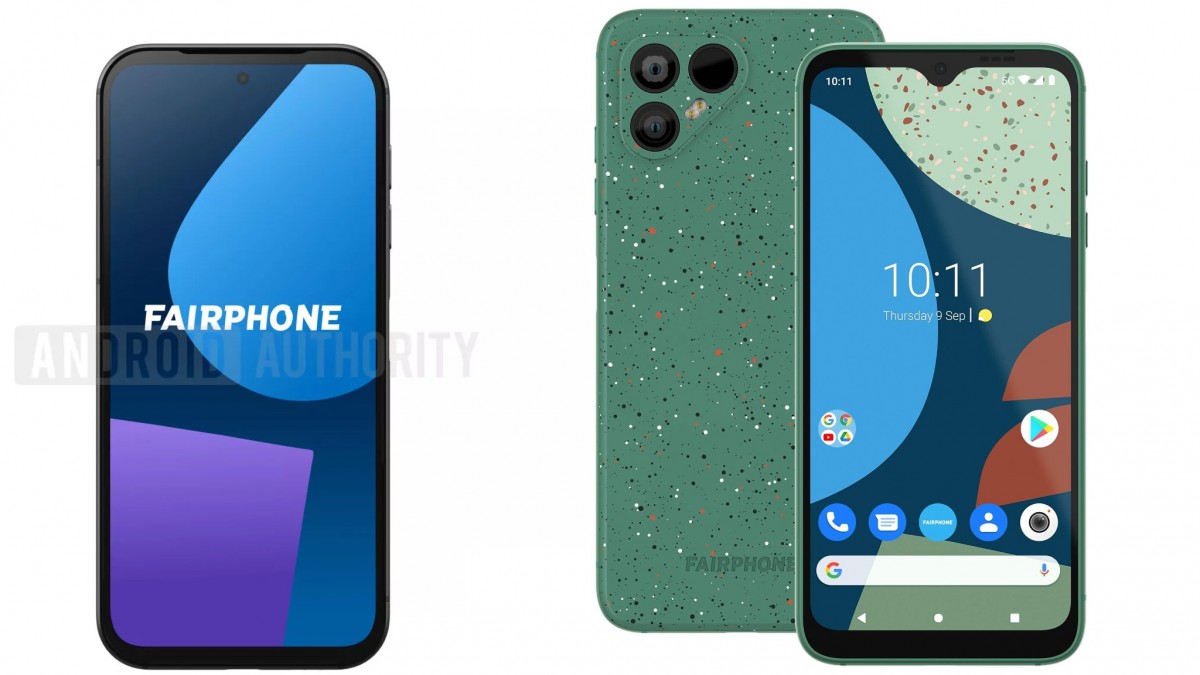 Fairphone 5 images leaks, show slimmer bezels and a transparent colorway
