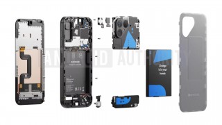 Exploded view: Fairphone 5