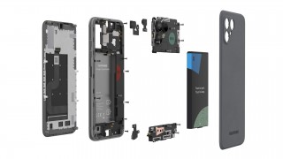Exploded view: Fairphone 4