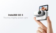 Insta360 GO 3 announced: a tiny action camera with a flip screen action pod