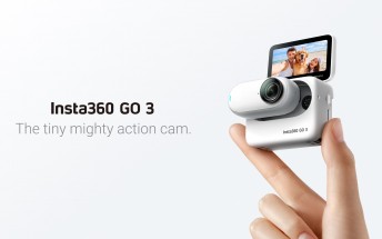 Insta360 GO 3 announced: a tiny action camera with a flip screen action pod