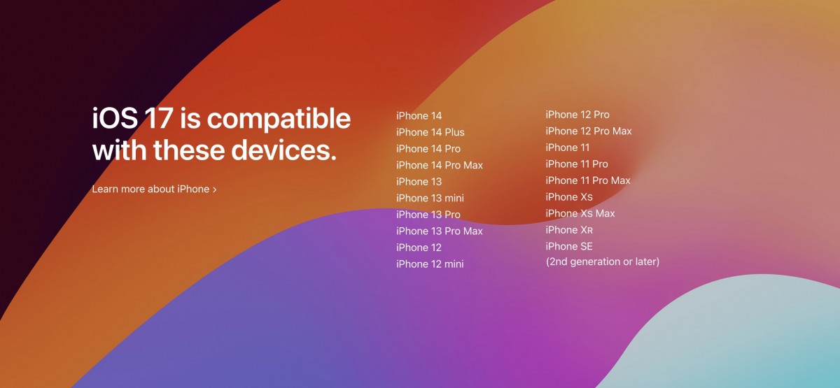 آیفون X و آیفون‌های قدیمی‌تر iOS 17 دریافت نمی‌کنند