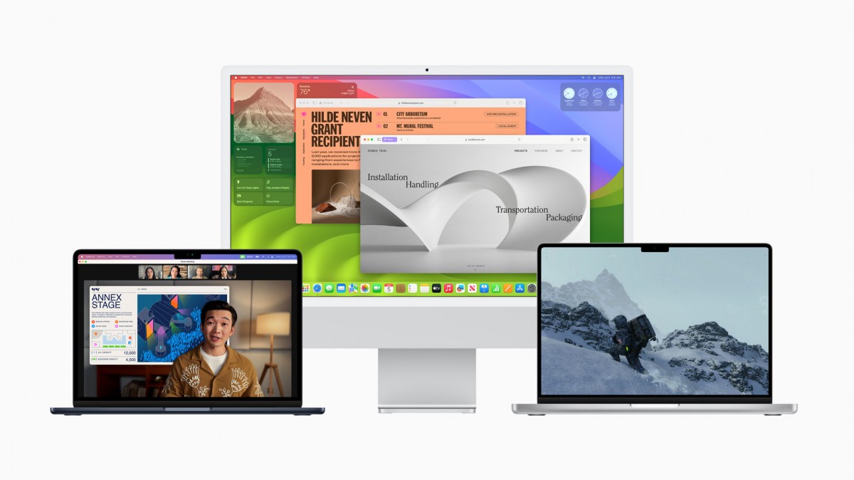 MacOS Sonoma xuất hiện với các tiện ích máy tính để bàn, hội nghị truyền hình được cải thiện và chế độ trò chơi