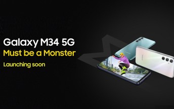 Samsung Galaxy M34 5G's key specs, design, and launch date revealed