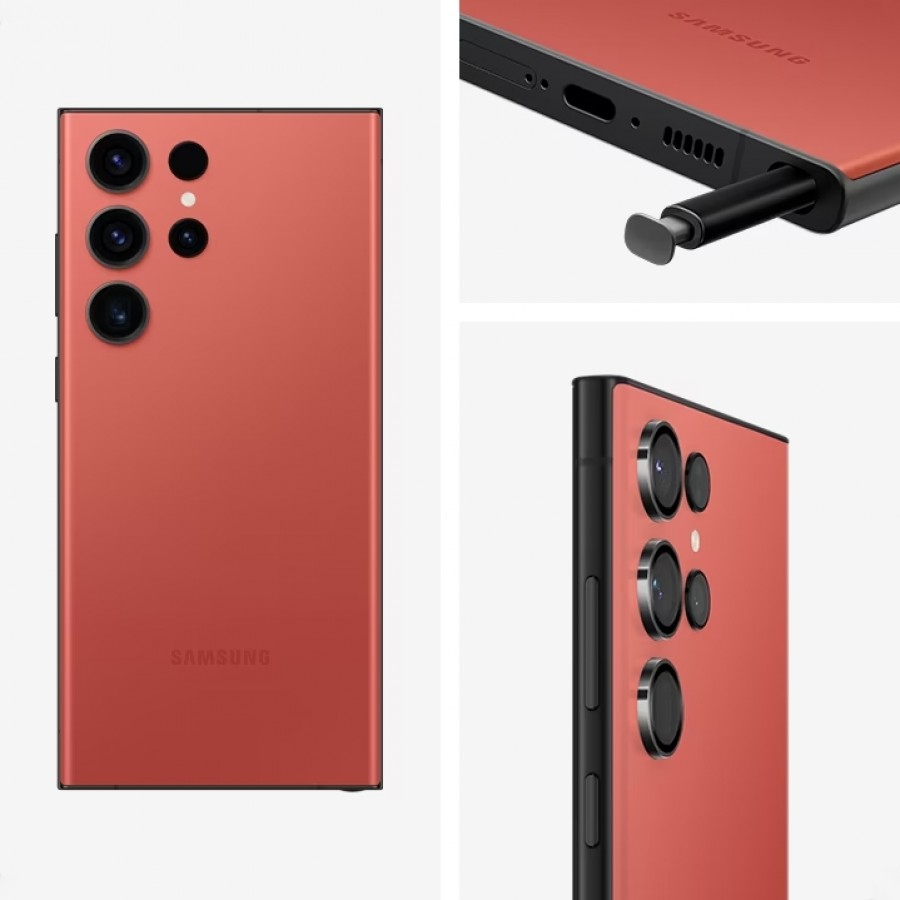 Samsung brings Galaxy S23 Ultra in Red in Sky Blue to offline stores in India - GSMArena.com news