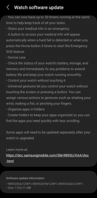 تغییرات برای اولین رابط کاربری One UI 5 Watch بتا