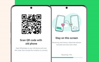 WhatsApp brings new QR code chat history transfer feature