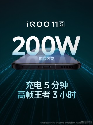 iQOO 11S brings a 4,700 mAh battery and 200W fast charging