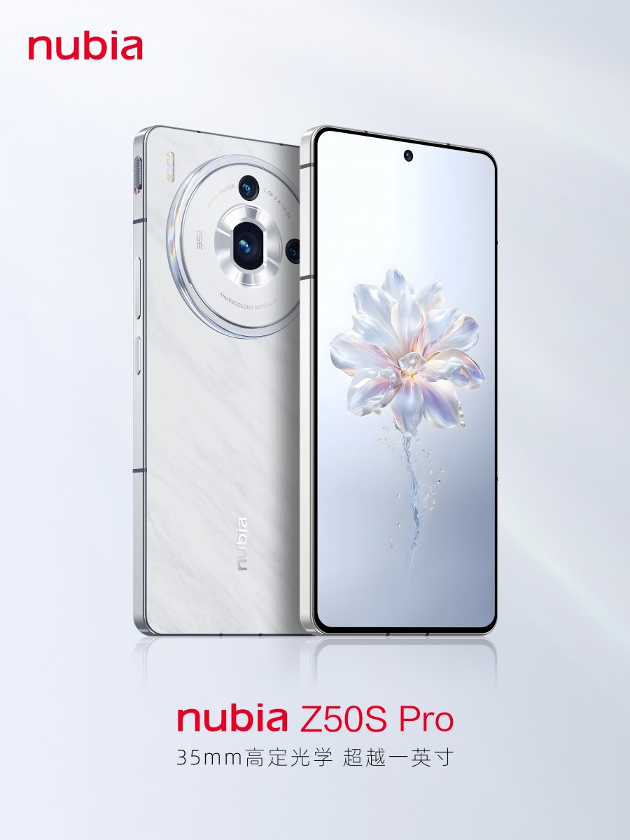 nubia Z50S Pro goes official with 35mm lens, Snapdragon 8+ Gen 2